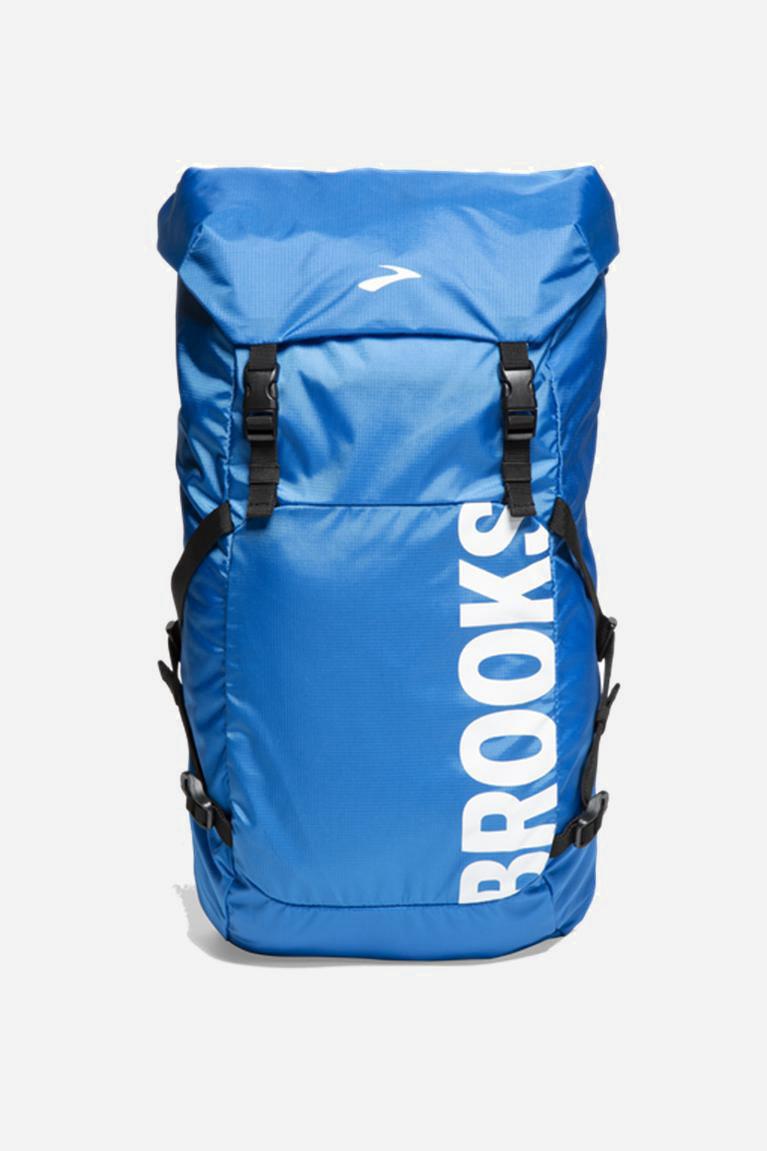 Brooks Stride Pack Hardlooprugzak voor Heren Blauw/Zwart (VKUQW-8756)